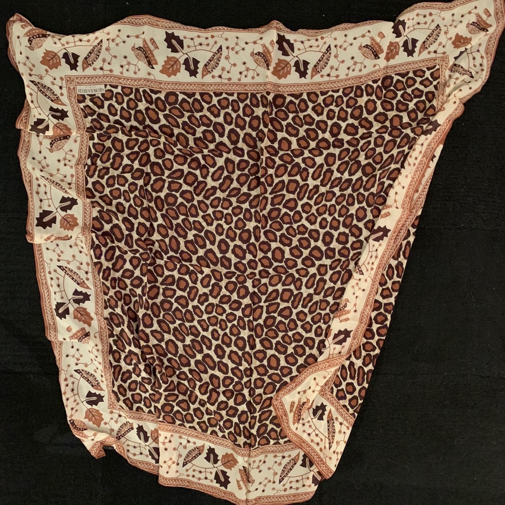 Georges Rech Paris Silk square scarf
